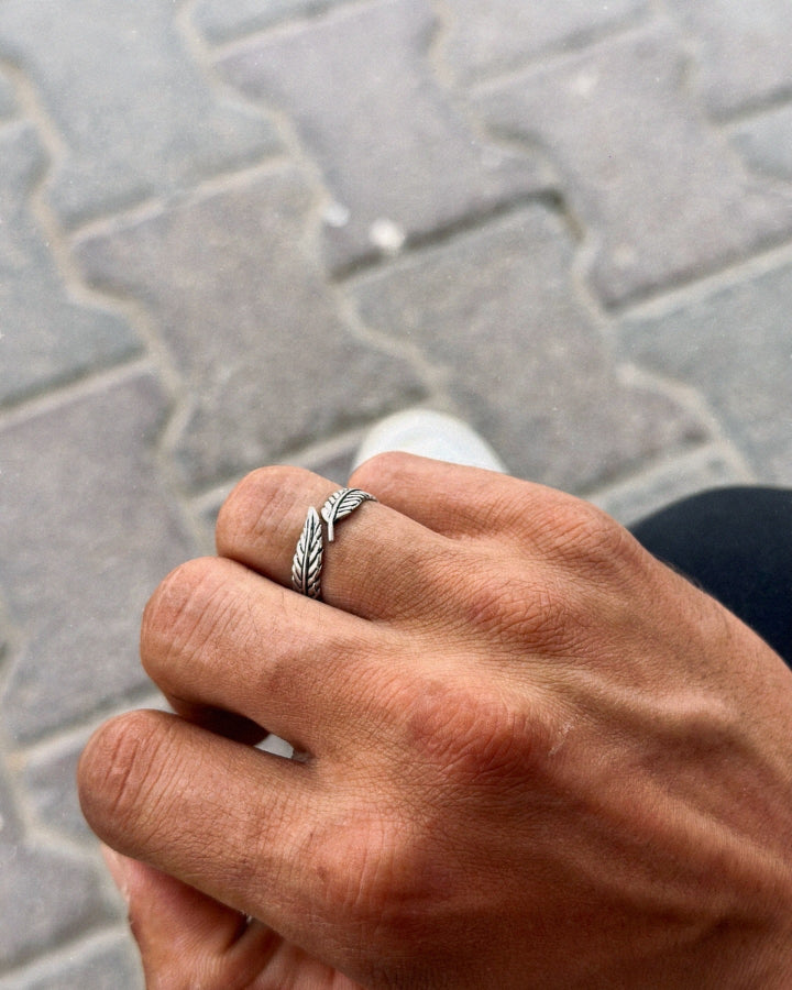 Wing 🪽 silver ring