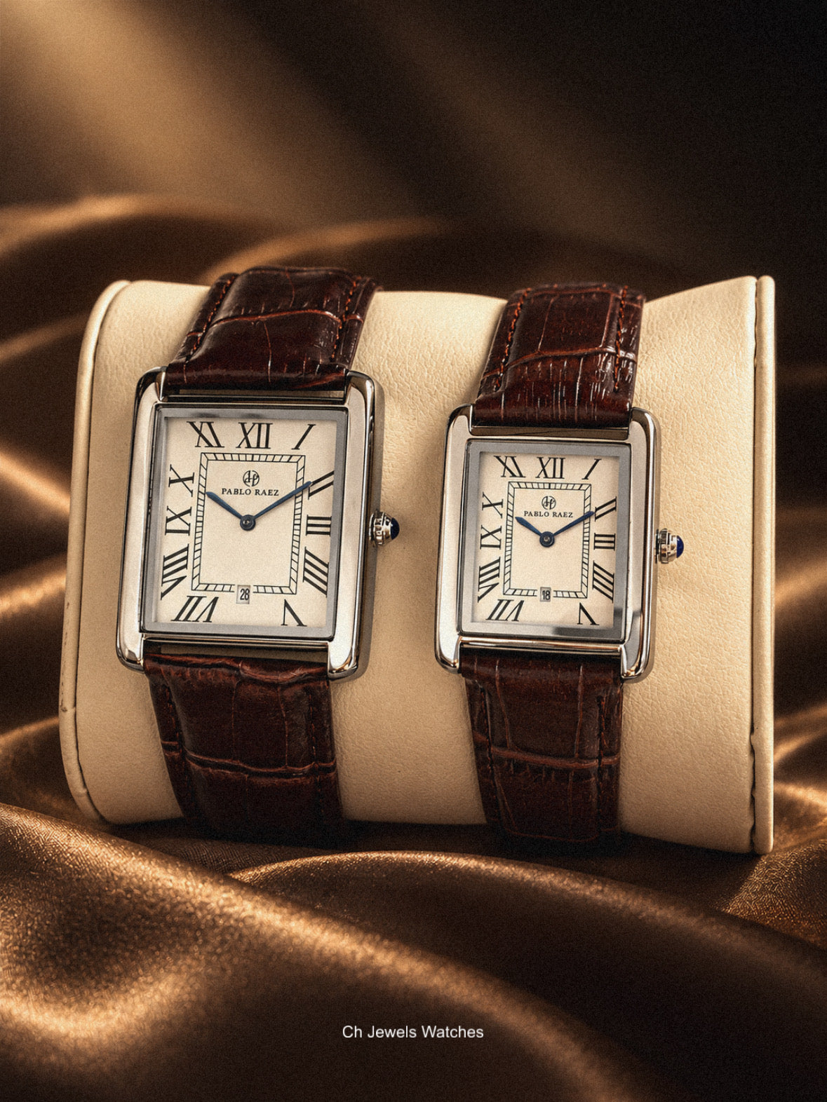 Pablo Raez Couple Set Watches | Stainless steel ⌚️✨