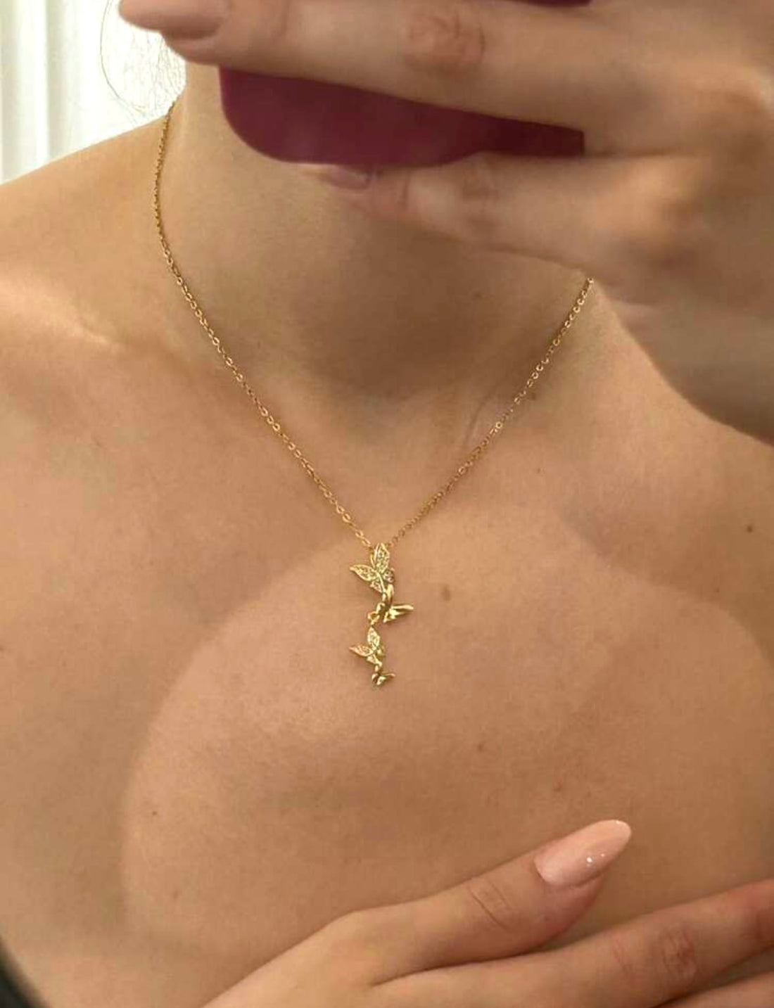 Women necklace butterfly 🦋