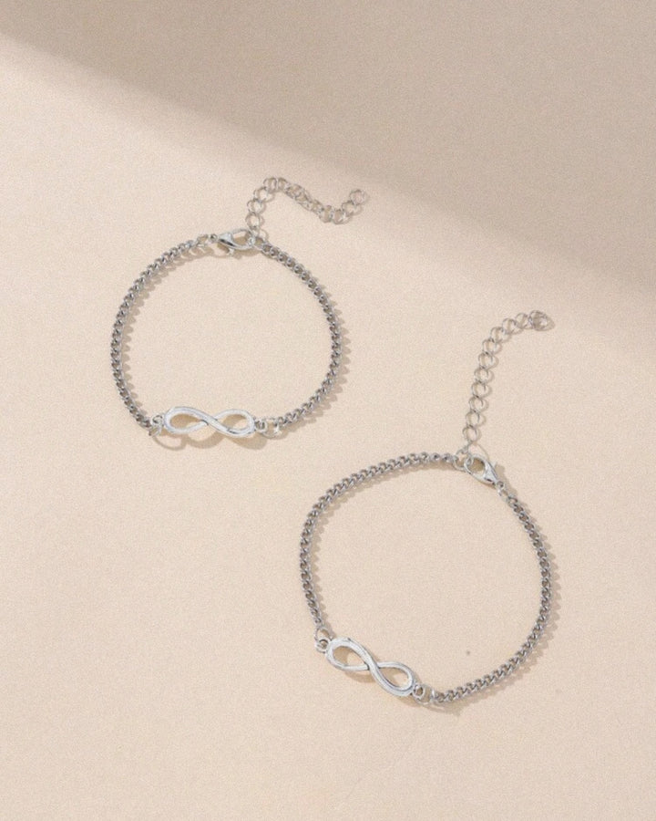 Stainless steel Infinity bracelets♾️