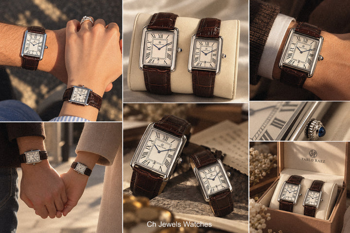 Pablo Raez Couple Set Watches | Stainless steel ⌚️✨