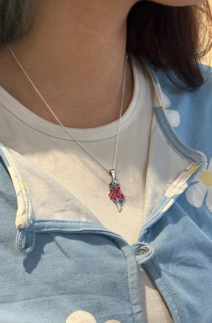 Floral Tunisia Map 💐