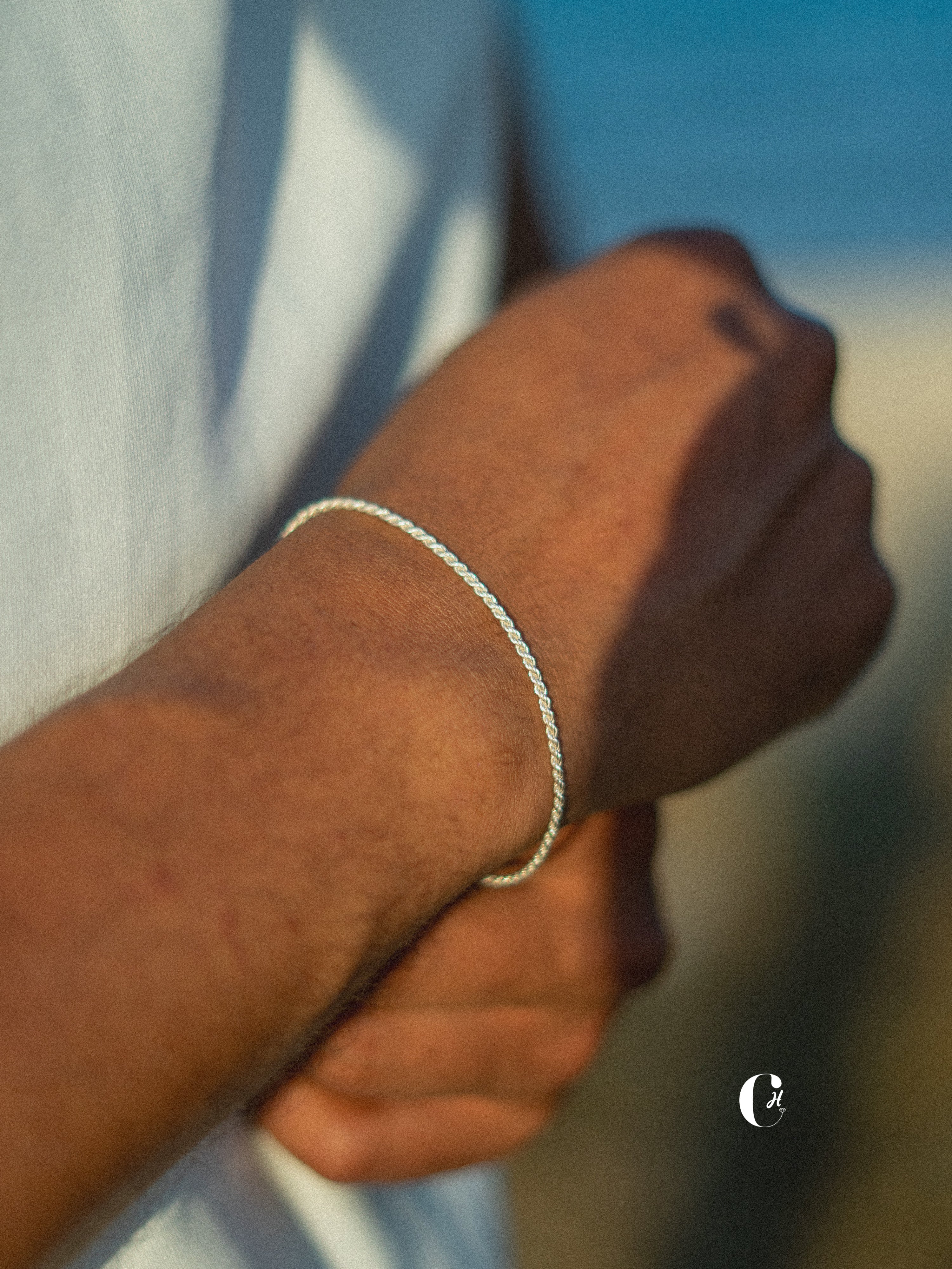 MEN SILVER BRACELETS 🪙