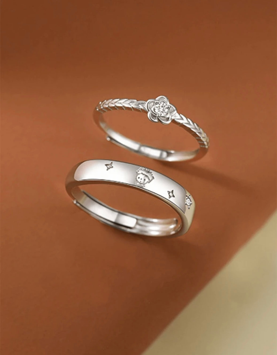 Rose & Boy rings 🌹 👦🏻