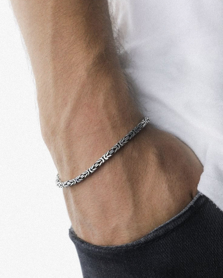 MEN SILVER BRACELETS 🪙