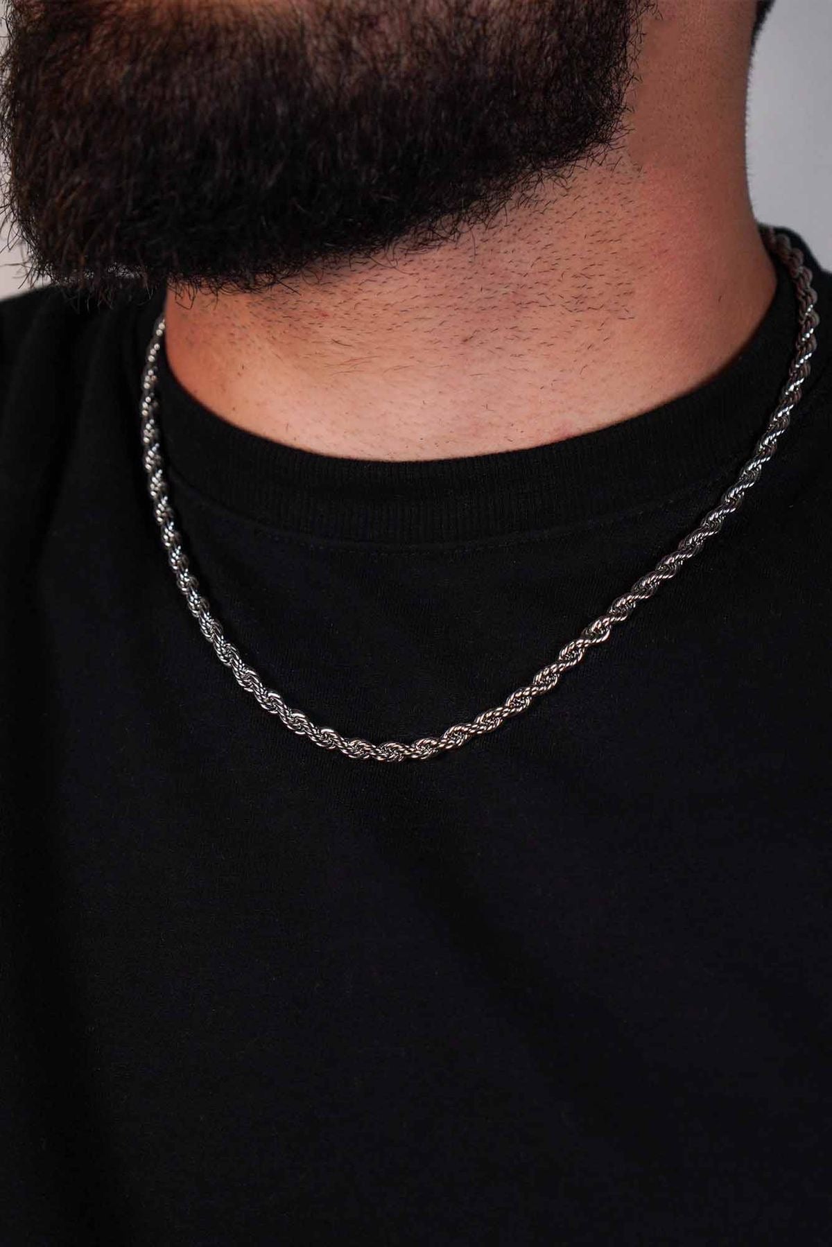 Men ROPE Stainless Steel SET 🪢